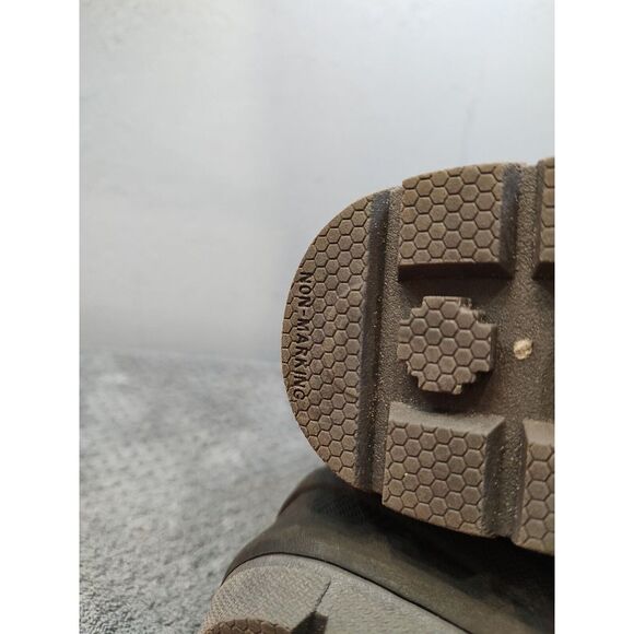 Cat & Jack‎ Kids Black Faux Fur Lined Collar Thermolite Winter Boots Sz 1 - Picture 16 of 16